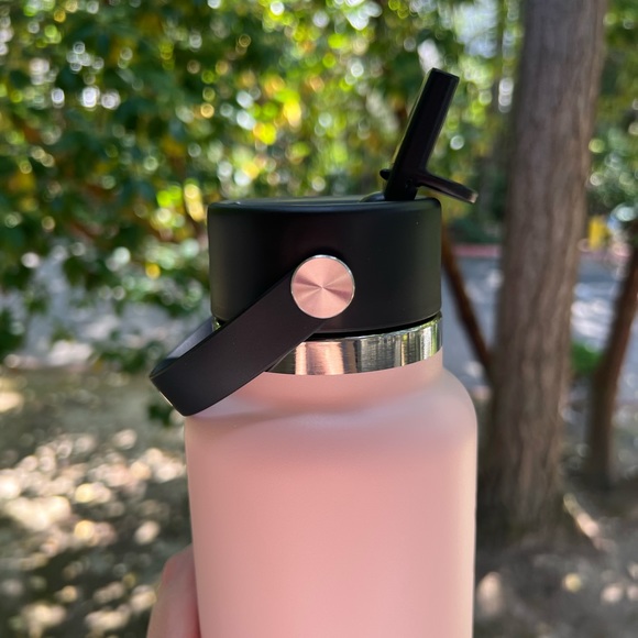 Limited Edition Hydro Flask 32 oz Bottle in Dogwood Strawberry Milk light pink - Picture 3 of 10